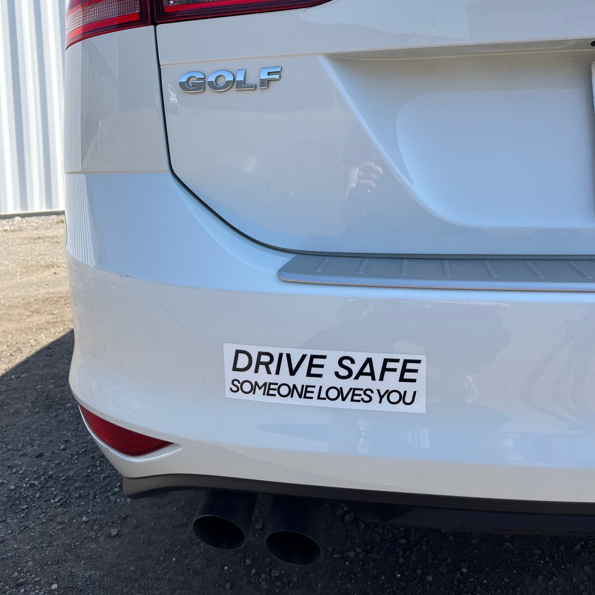 Drive Safe Bumper Sticker